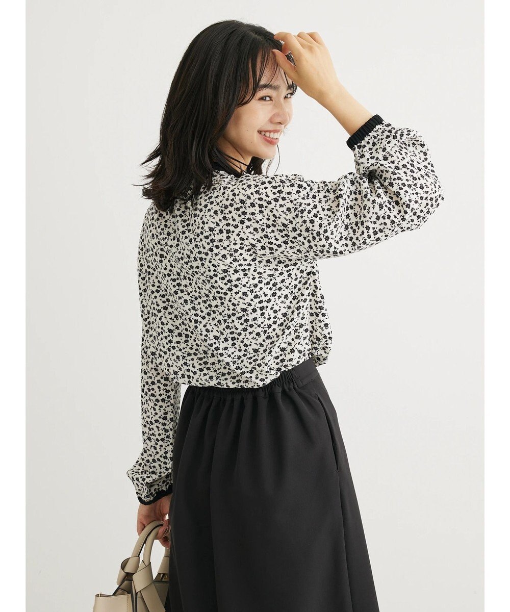 Green Parks ・ＥＬＥＮＣＡＲＥ　ＤＵＥコバナパイピングブラウス 