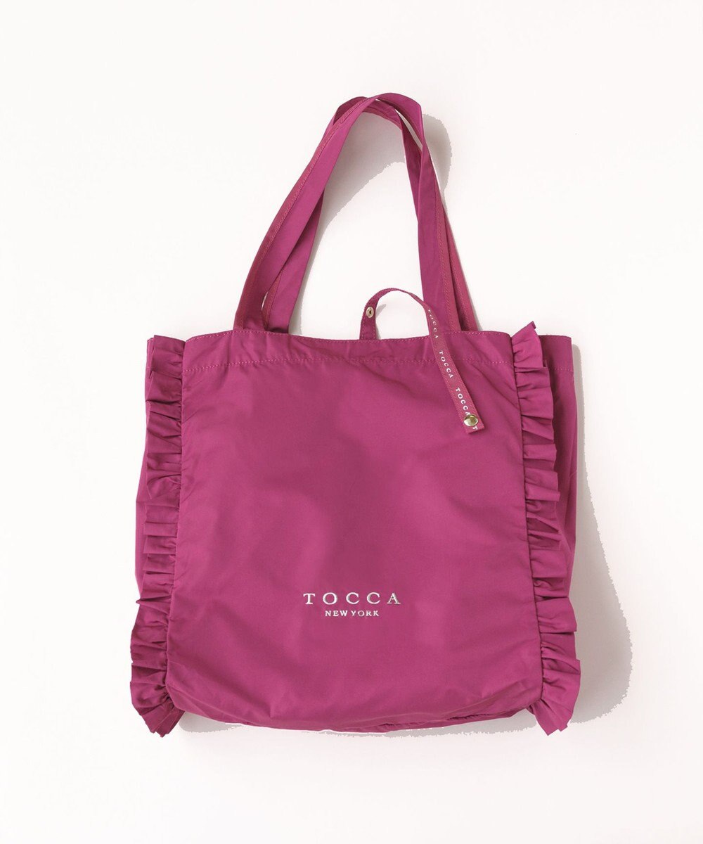 TOCCA 【大人百花掲載】【A4サイズ対応・折りたたみ可】TRIM WAVES SUBBAG サブバッグ 