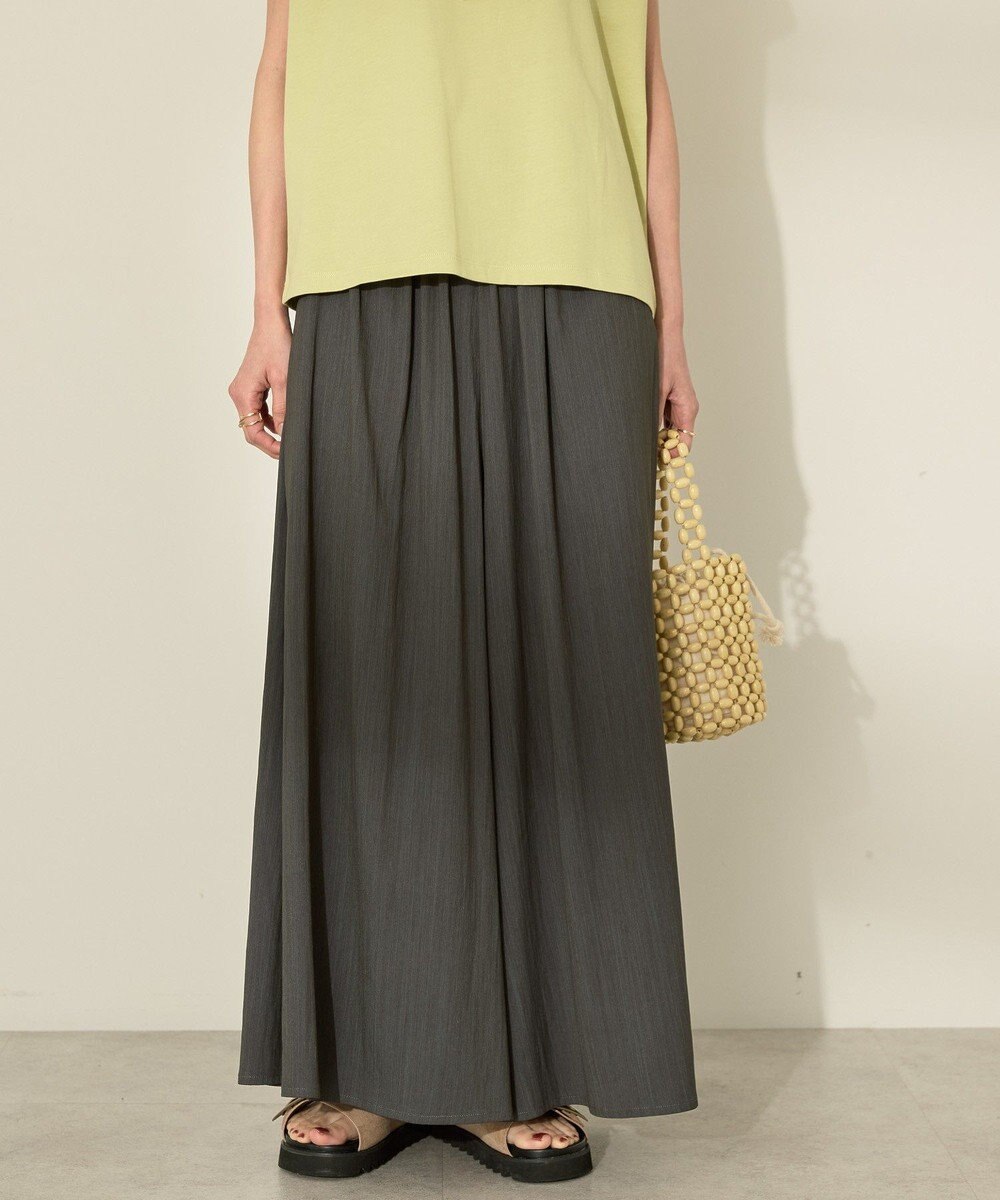 AMERICAN HOLIC (選べる丈２サイズ)接触冷感ギャザースカーチョ【WEB限定カラー有り】 