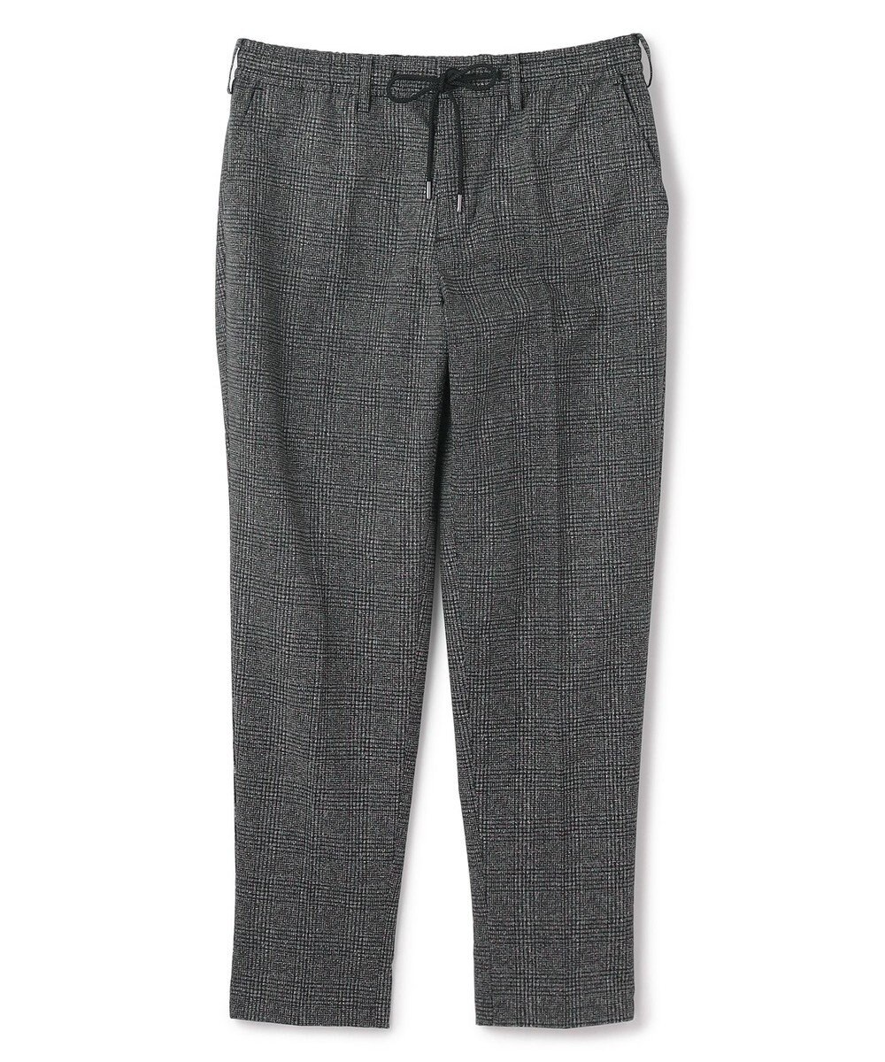 JOSEPH HOMME 新型・新柄【洗える/ストレッチ/シワになりにくい/セットアップ対応可】クールドッツストレッチ ドロスト付テーパードパンツ / PEGG CONVERTIBLE 