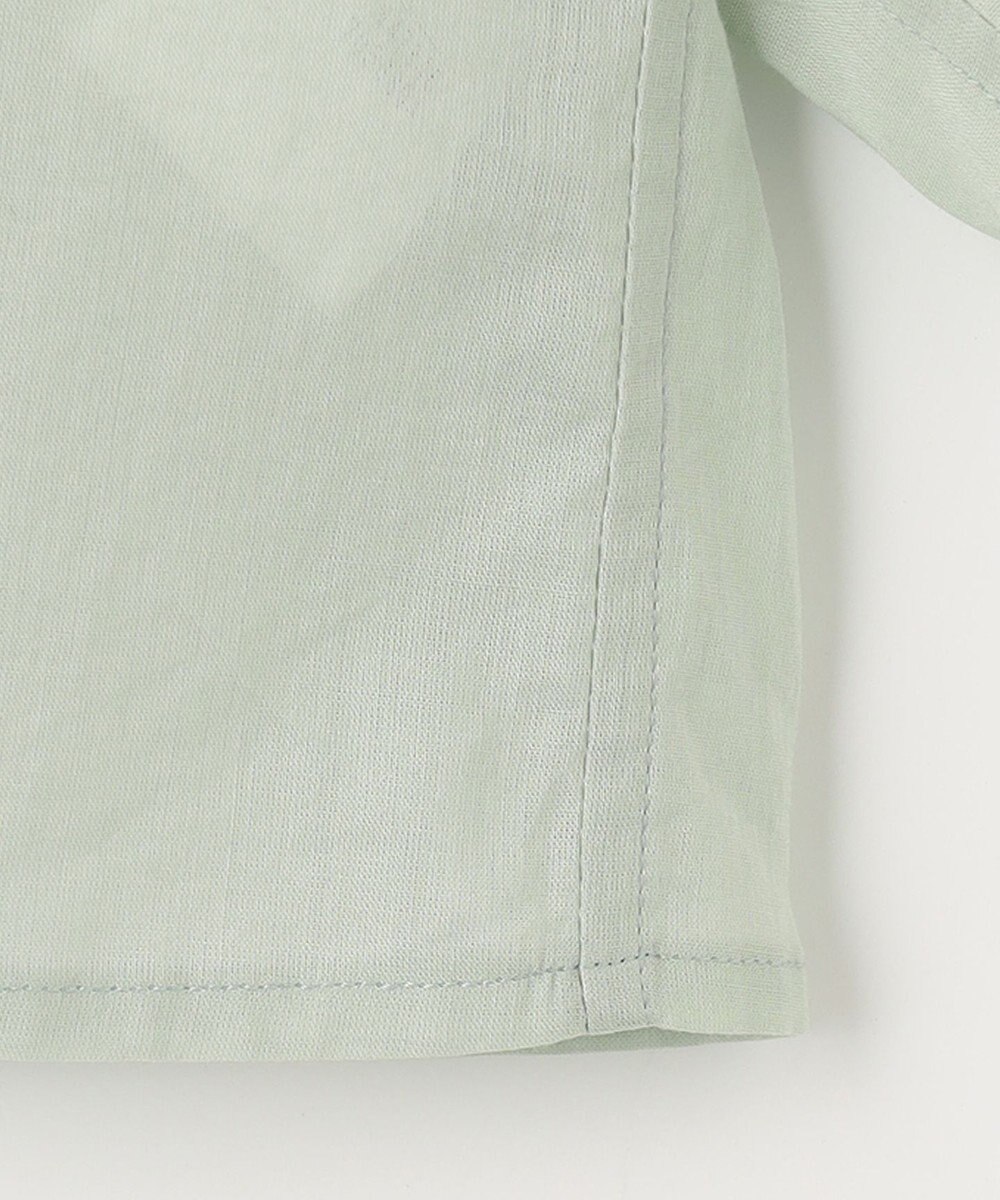 NAVE 【Nave 　洗える】シアークロップド シャツ 