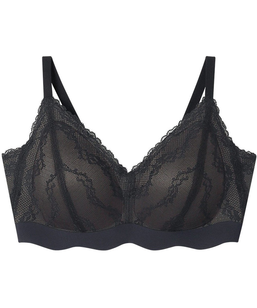 Wing ノンワイヤーブラ 吸いつくようなフィット感 軽いつけごこち ナチュラルなバストシルエット ブラジャー KB4100 ウイング／ワコール 