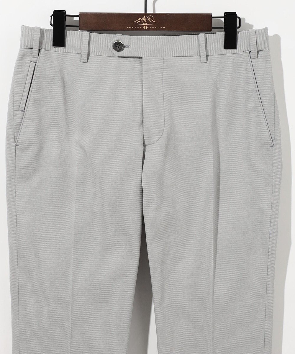 JOSEPH ABBOUD 【ウエストも伸びる!/ジャパンファブリック】シャンブレードビーストレッチ パンツ 