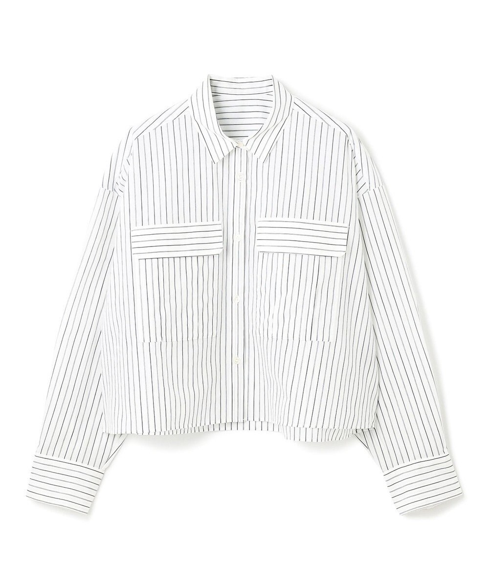 UNFILO シアークロップドシャツ 