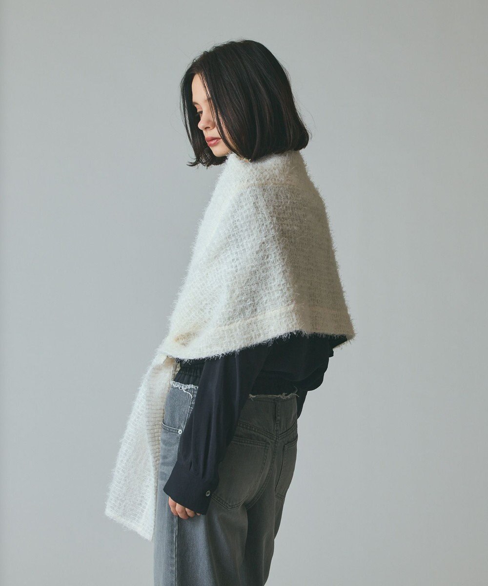 GRACE CONTINENTAL フェザーチュールストール 