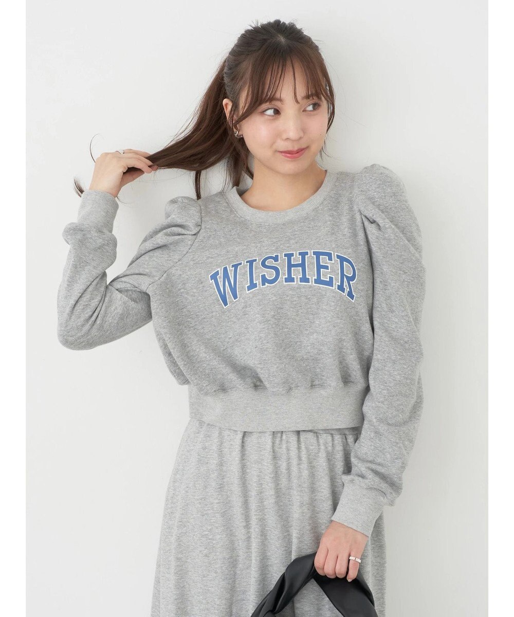 earth music&ecology ウラケロゴ短丈プルオーバー 