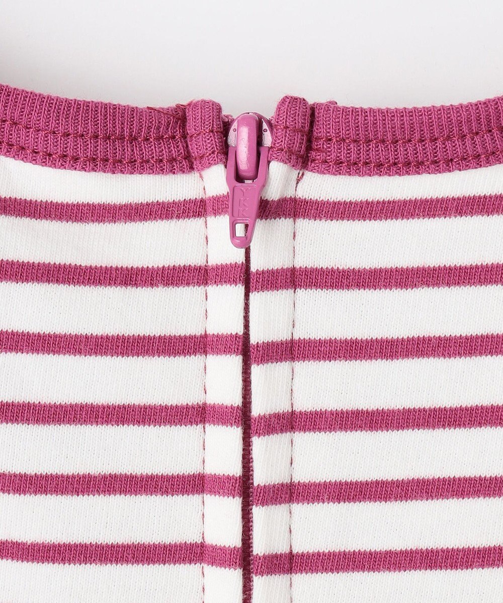 組曲 KIDS 【110-140㎝】マリンボーダー ワンピース 