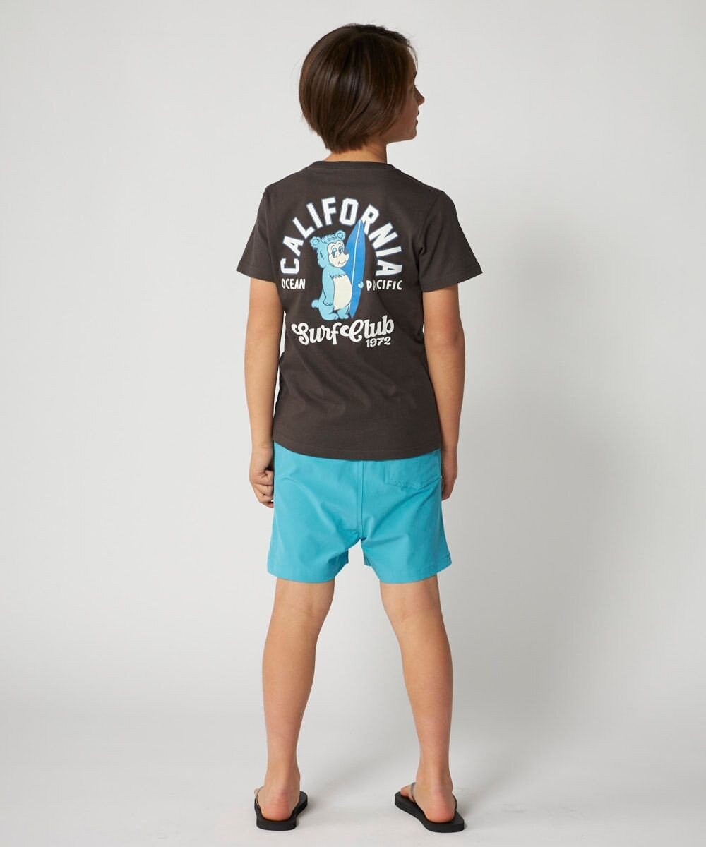 OP／FILA 【Ocean Pacific】カリフォルニアベアバックプリントTシャツ 