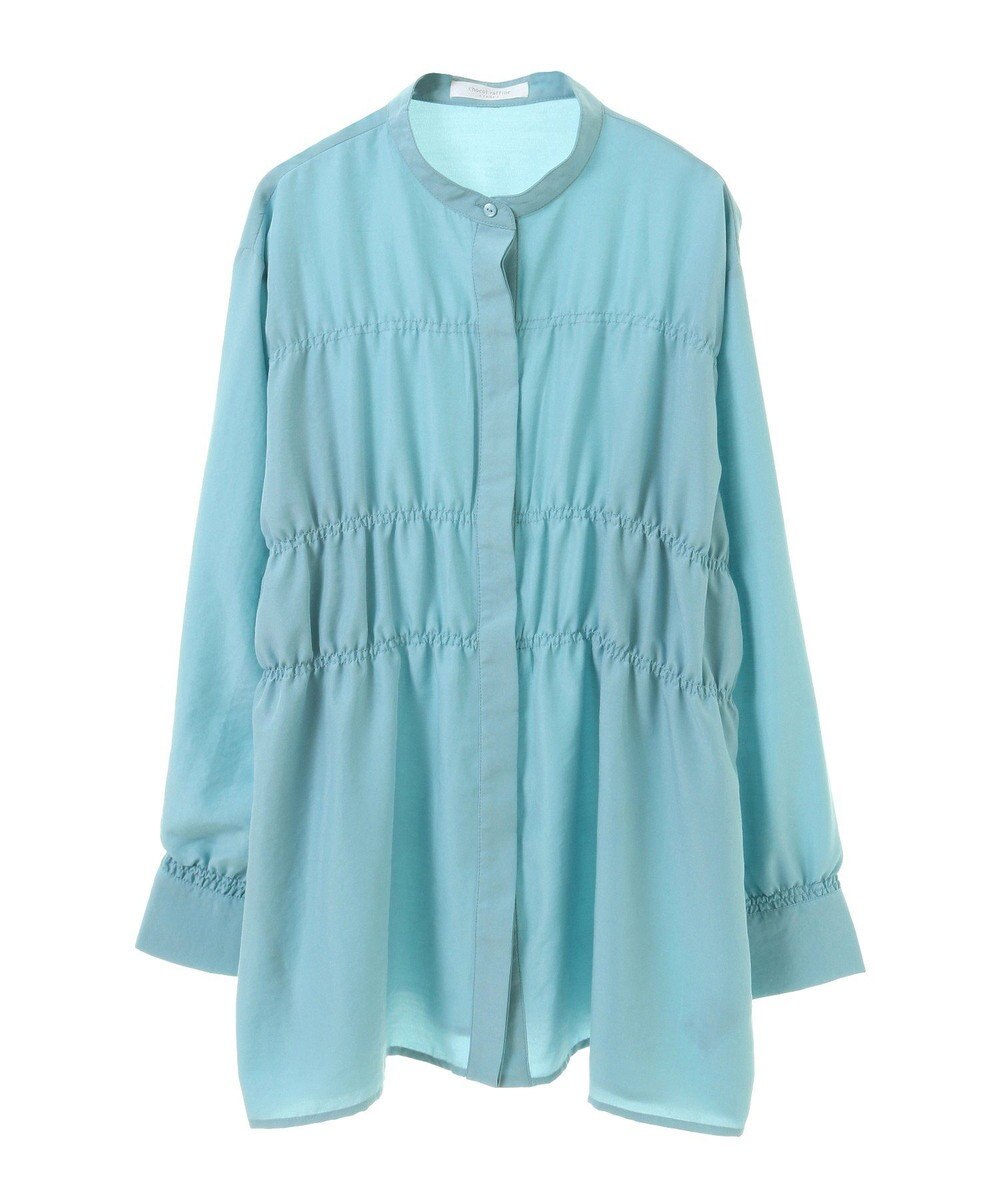 Green Parks シャーリングシャツチュニック 