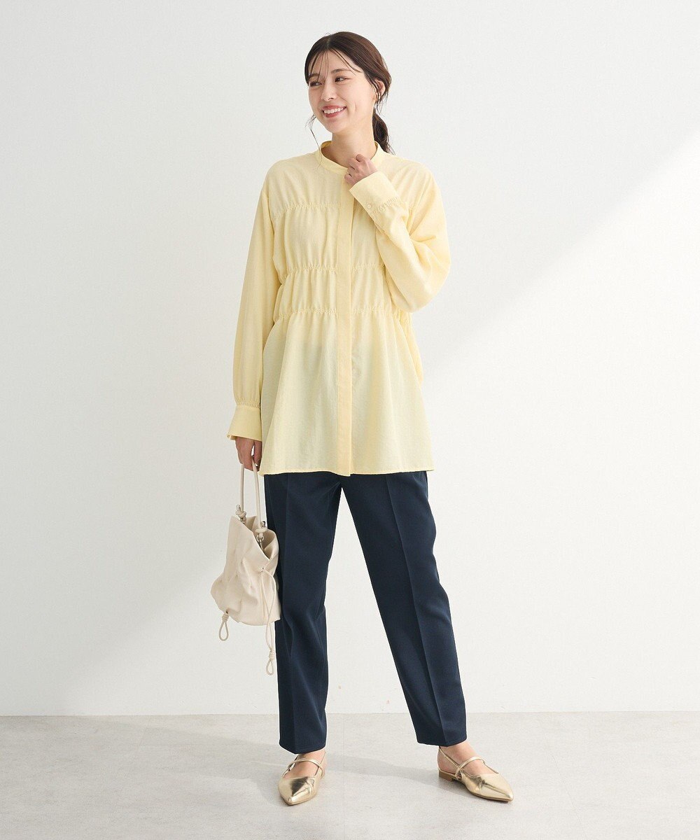 Green Parks シャーリングシャツチュニック 