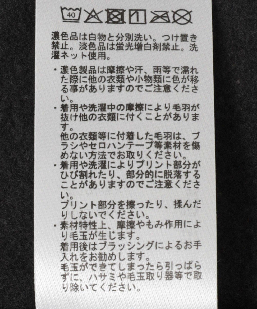 AMERICAN HOLIC フレンチロゴ裏起毛プルオーバー 