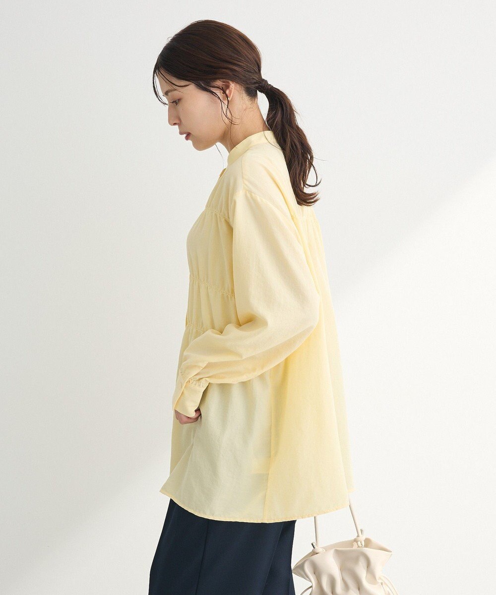 Green Parks シャーリングシャツチュニック 