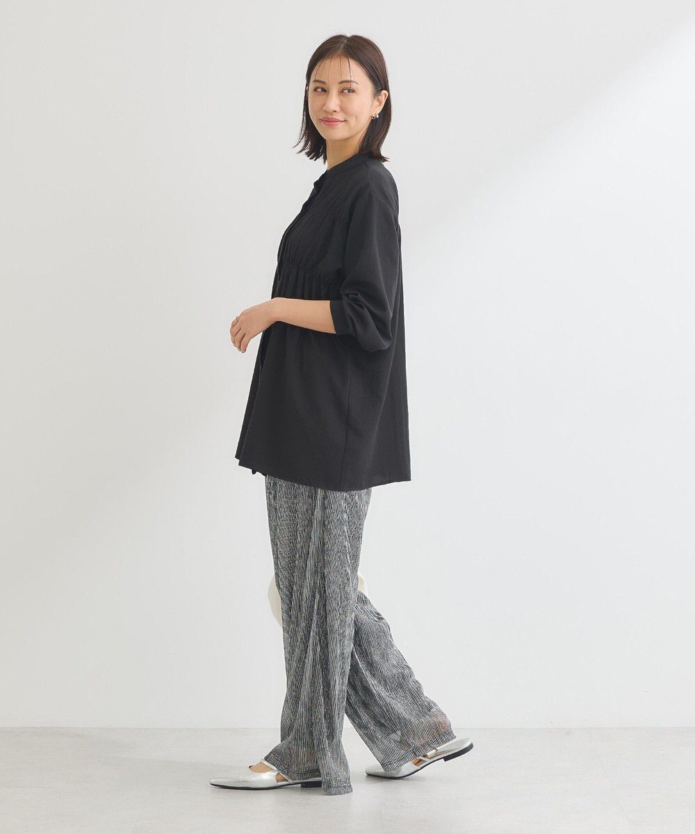 Green Parks シャーリングシャツチュニック 