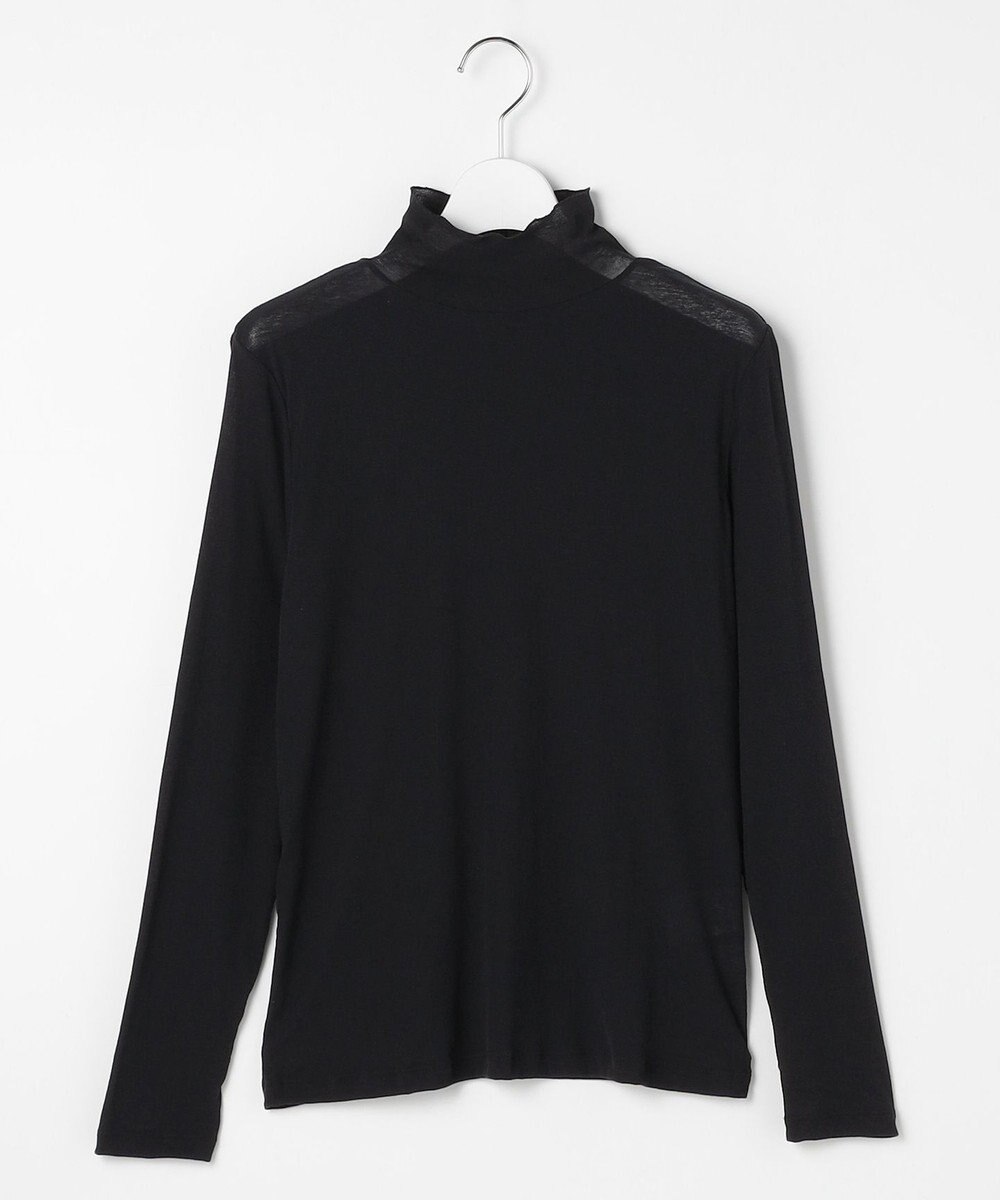 J.PRESS LADIES 【WEB限定】シアーストレッチフライス メローネック シアー カットソー 