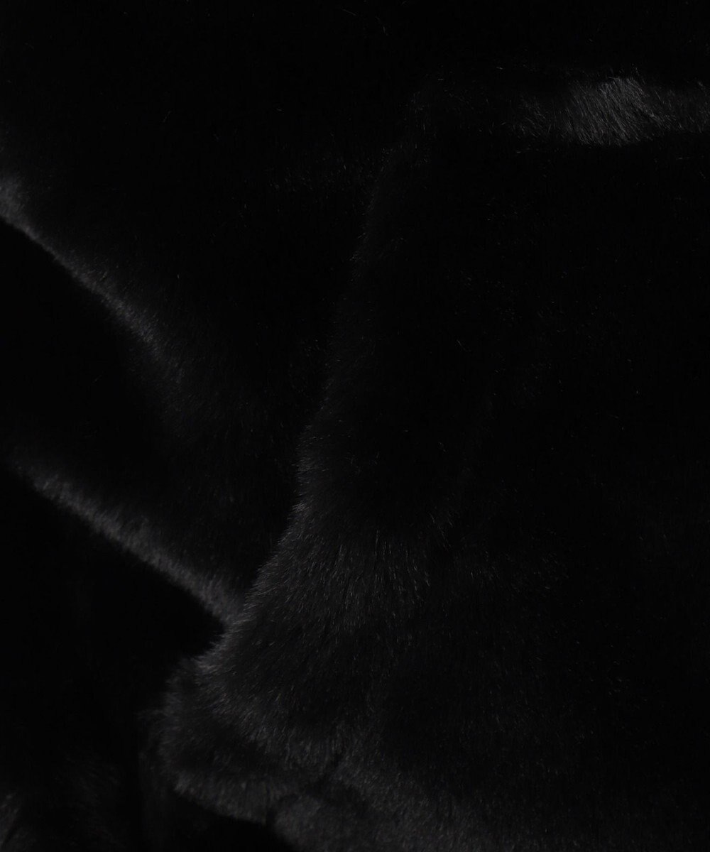 WEGO ファーフードグラフィックブルゾン 