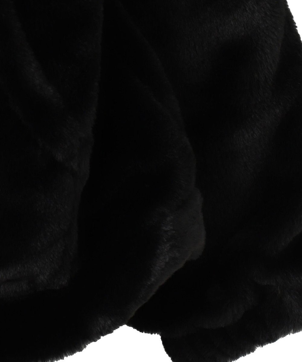 WEGO ファーフードグラフィックブルゾン 