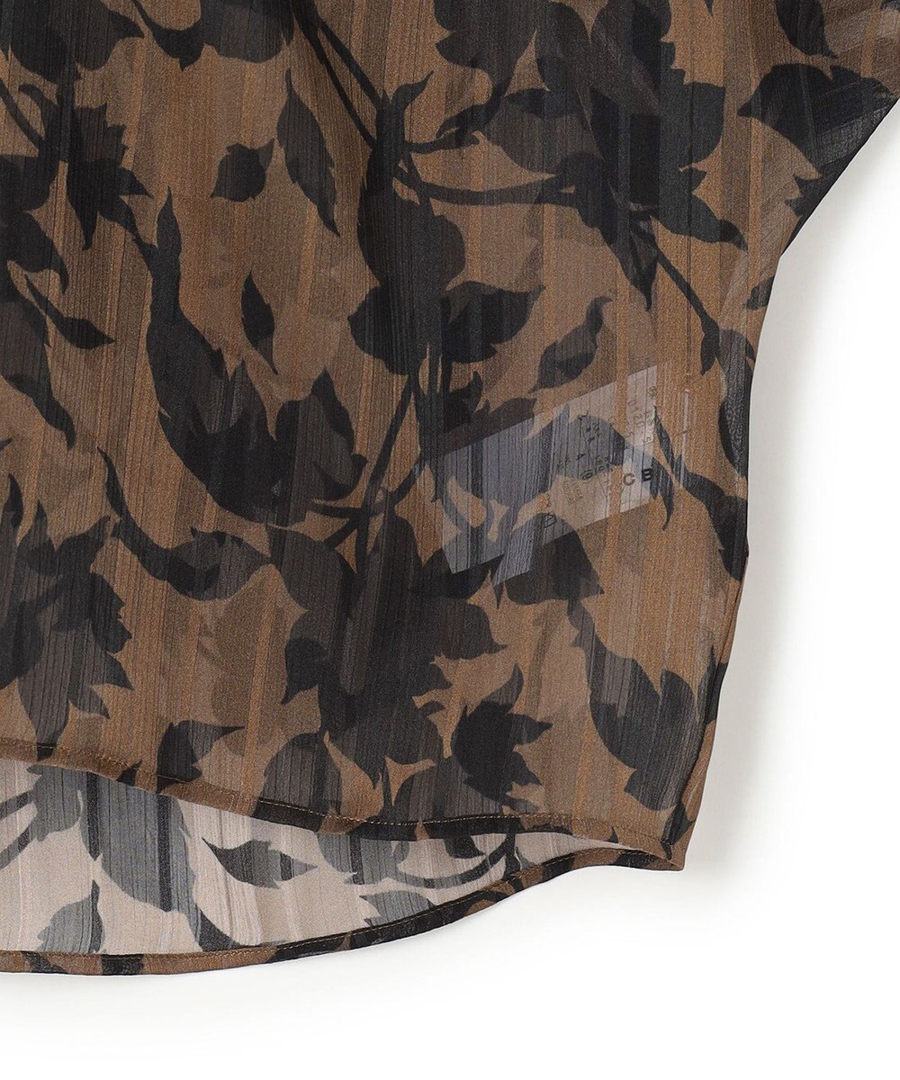 ICB 【30th ANNIVERSARY】 アーカイブフラワープリント ドルマンスリーブブラウス 