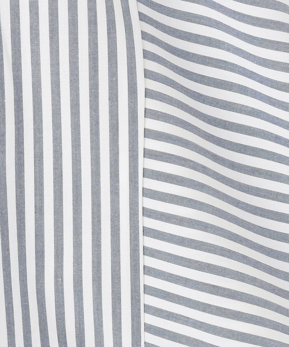 UNFILO 【新色追加】ギャザーワイドシャツ 