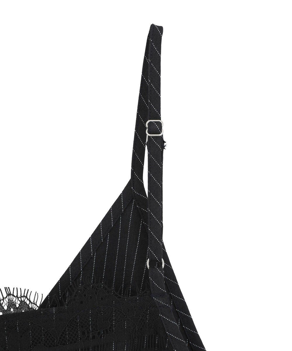 Green Parks ２ＷＡＹレース×ピンストライプキャミソールワンピース 