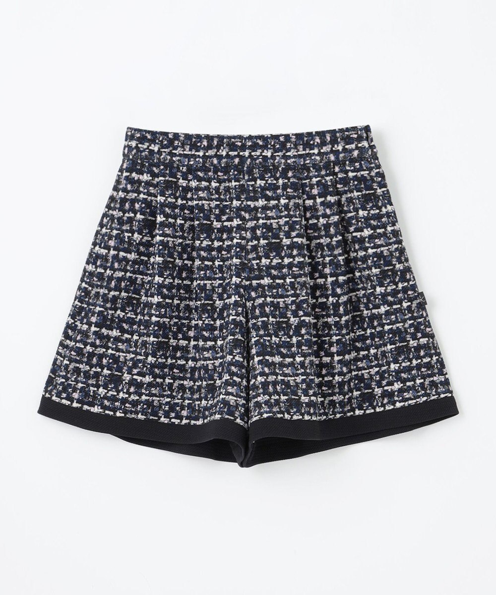 組曲 KIDS 【150-170㎝】ツイードライクジャージー ショートパンツ 