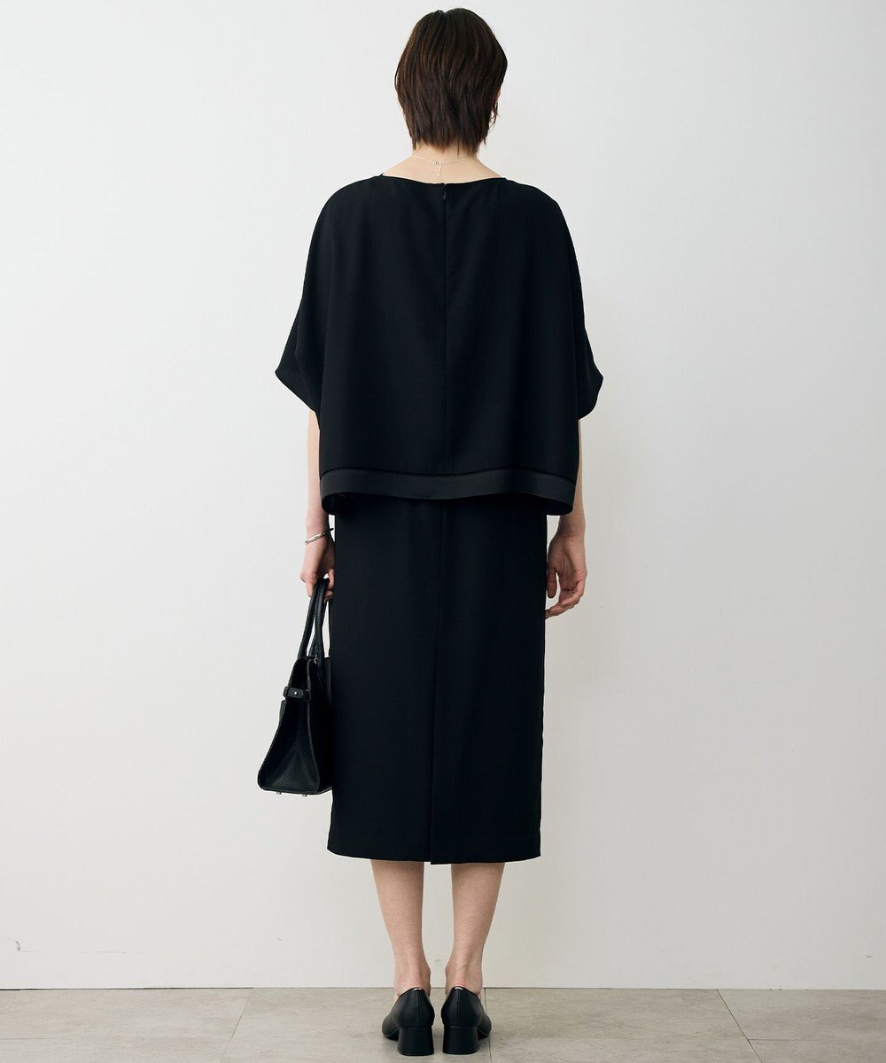 ICB L 【先行予約・WEB限定カラーあり】 FluidBackSatin クロップドブラウス 