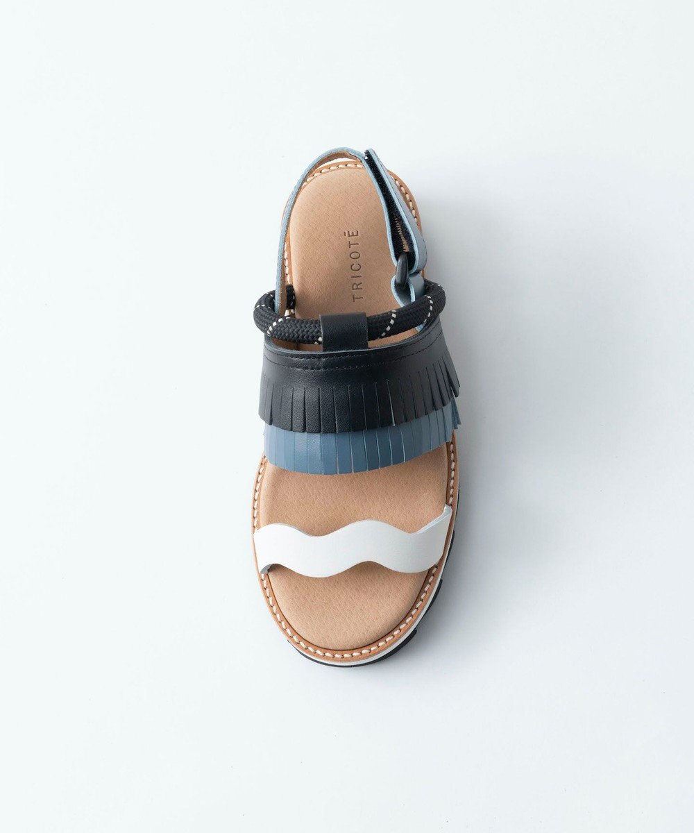 TRICOTE FRINGE BELT SANDAL／フリンジベルトサンダル 