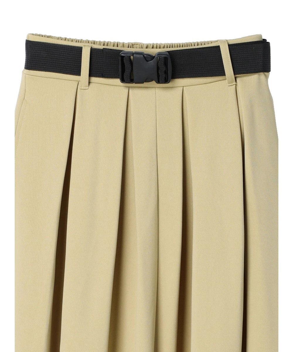 Green Parks ・ｎｏｖｅｍ９　ガチャベルト付フレアスカート 