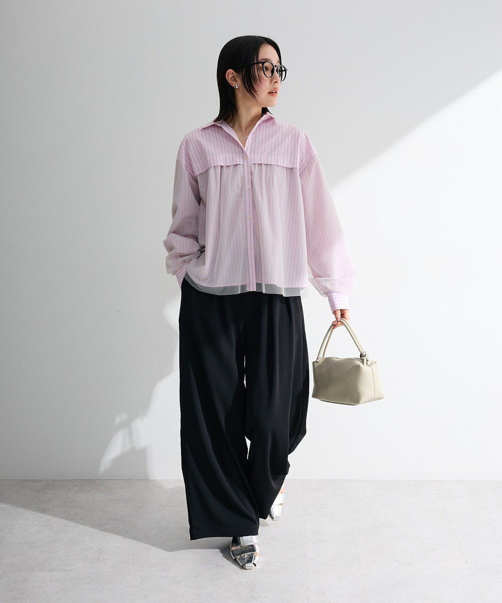 Green Parks イージーケアチュールドッキングシャツ 