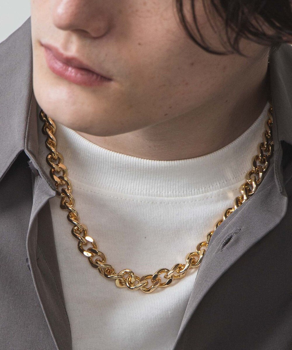 WEGO ヘビーチェーンネックレス 