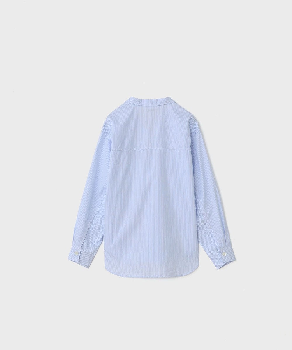 LENO SKIPPER SHIRTS CANDY STRIPE / スキッパーブラウス 