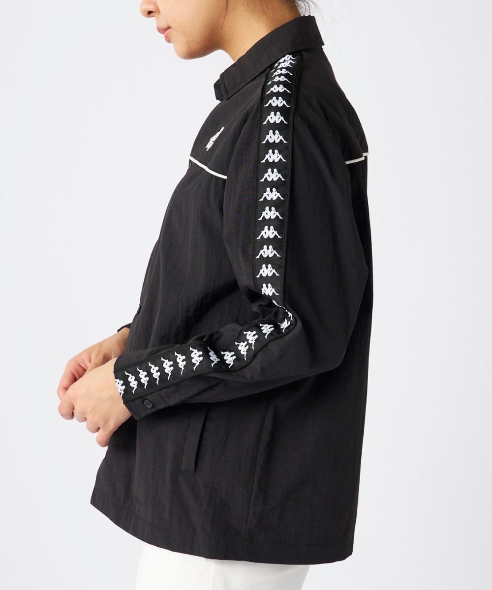OP／FILA 【Kappa】バンダテープ ウーブンシャツジャケット 