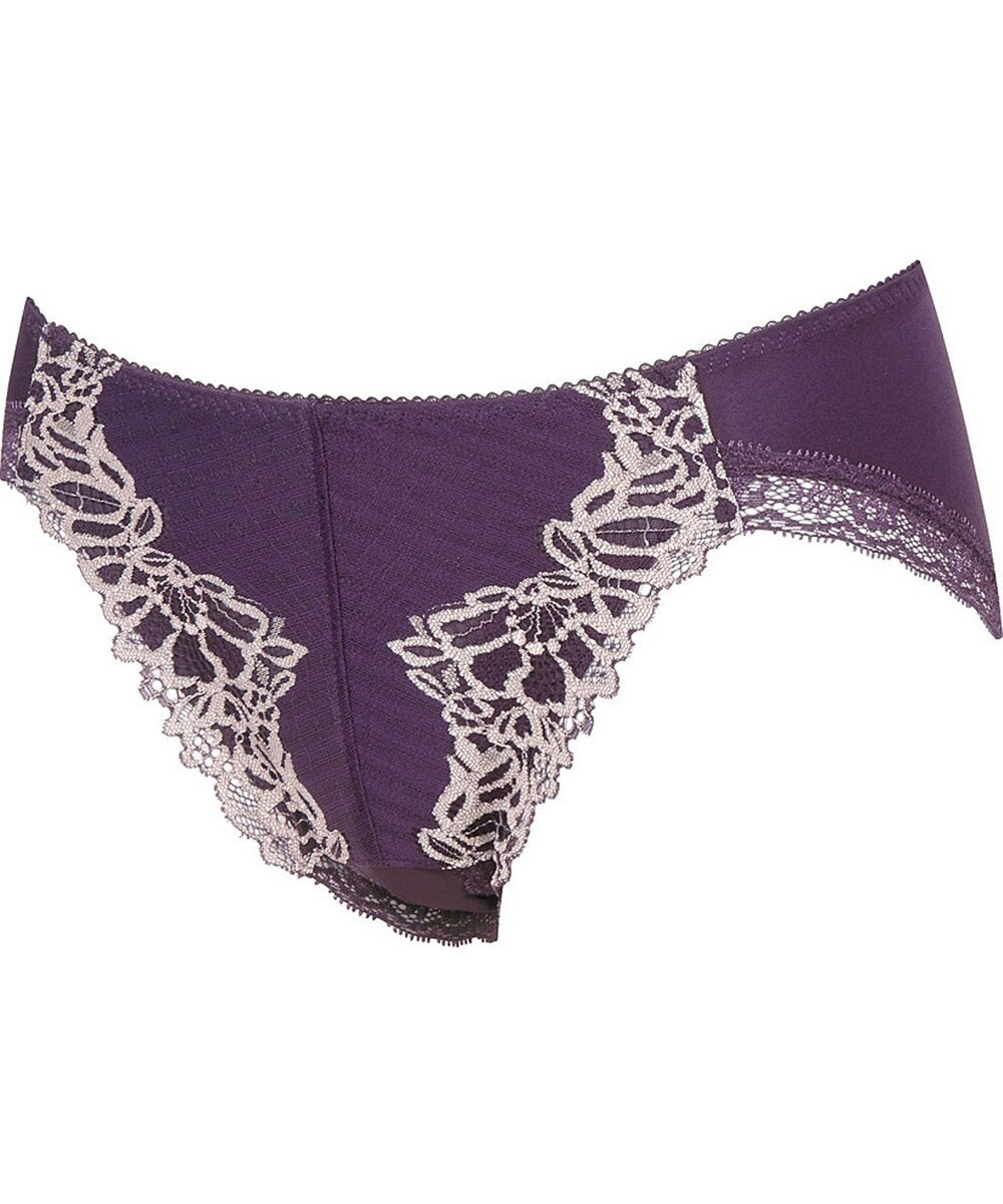 WACOAL ショーツ 【リボンブラ 脇すっきり】 BRB433とペア はきこみ丈あさめ ナイロンベア天竺素材(バック) レディース PRA133 /ワコール 