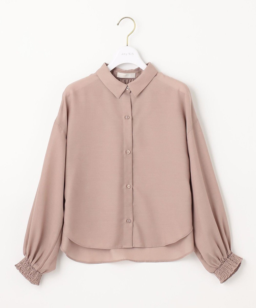 ANY SIS 【美人百花6月号掲載】2SETシアーシャツ×ワンピース セット 