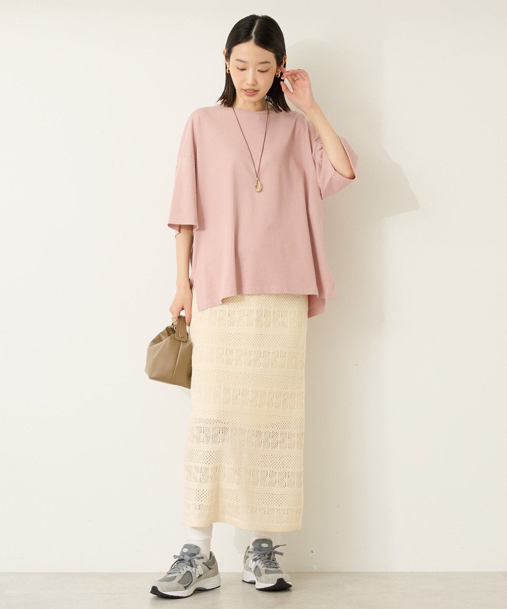 AMERICAN HOLIC 接触冷感バックオープンプルオーバー 