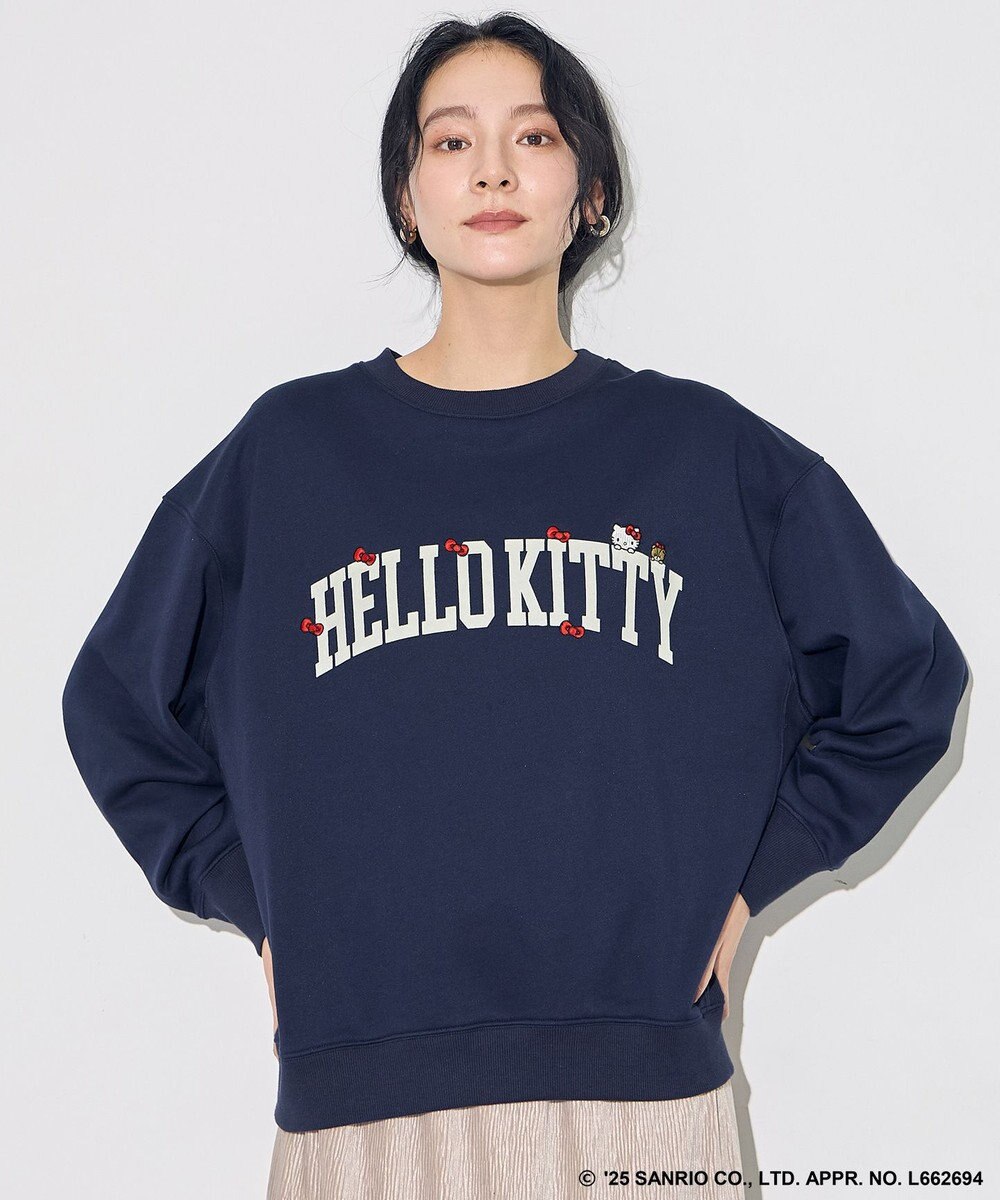 ANY 【ハローキティ×ANY】ロゴスウェット 