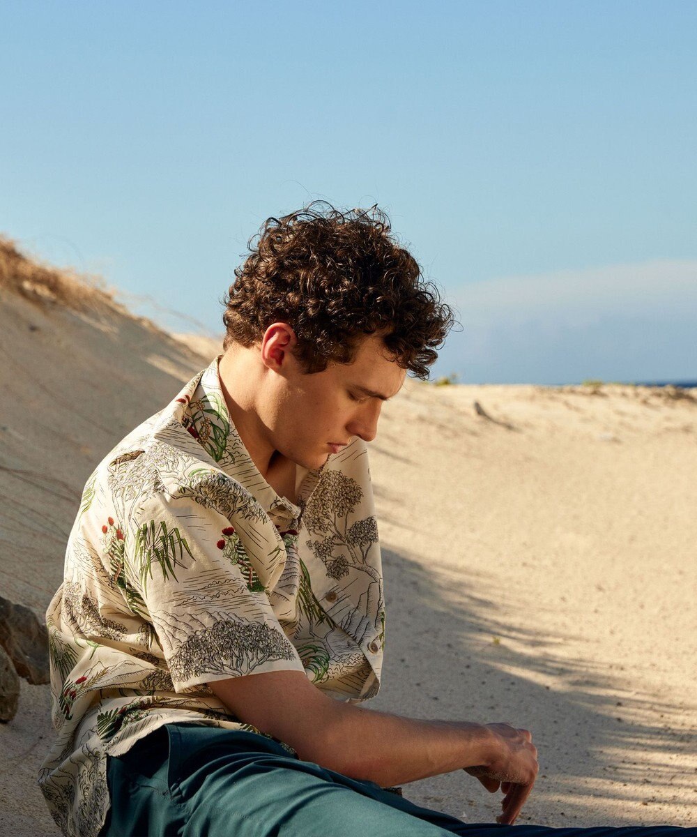 JOSEPH ABBOUD MOUNTAIN 【SPACE】KAHALA アロハシャツ 