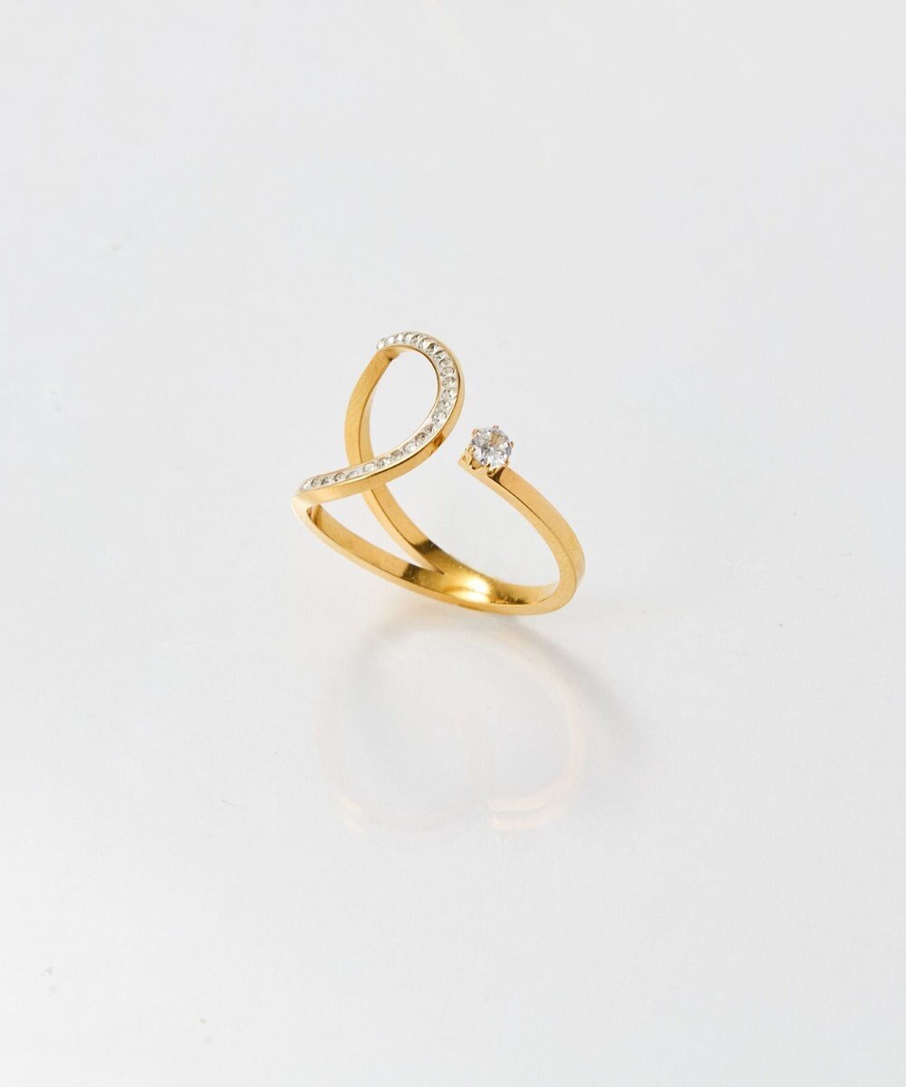 Phoebe 【金属アレルギー対応】カバービジューリング/サージカルステンレス 