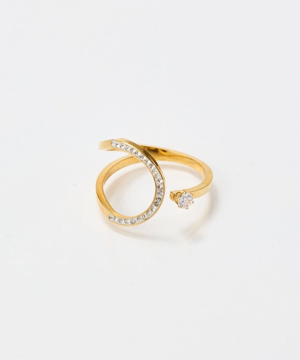 Phoebe 【金属アレルギー対応】カバービジューリング/サージカルステンレス 