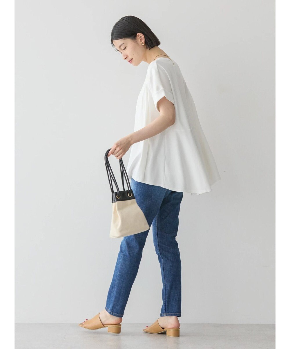 AMERICAN HOLIC フレアヘムフレンチスリーブカットプルオーバー 