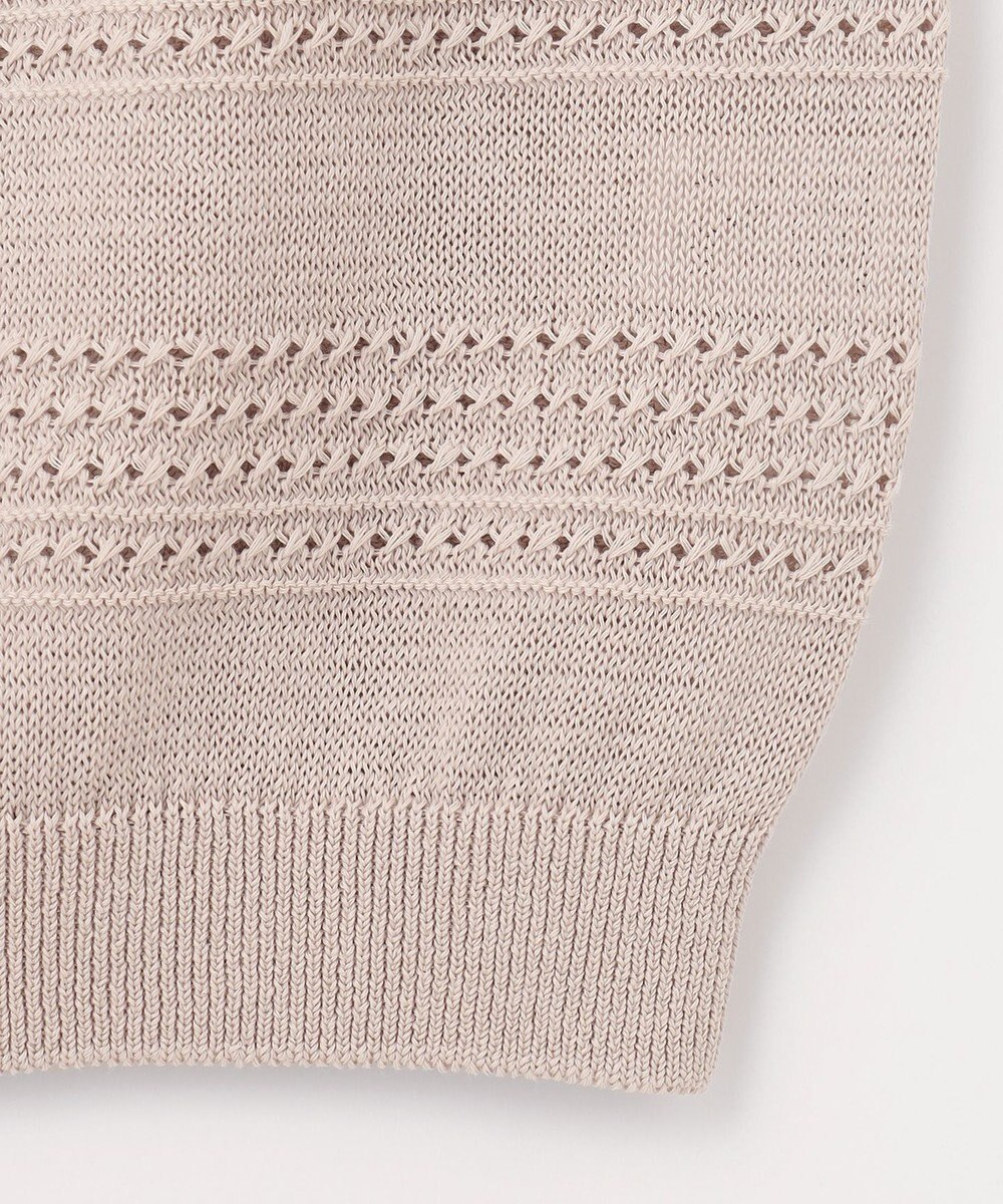 J.PRESS LADIES L 【洗える】PATTERN ニット ベスト 