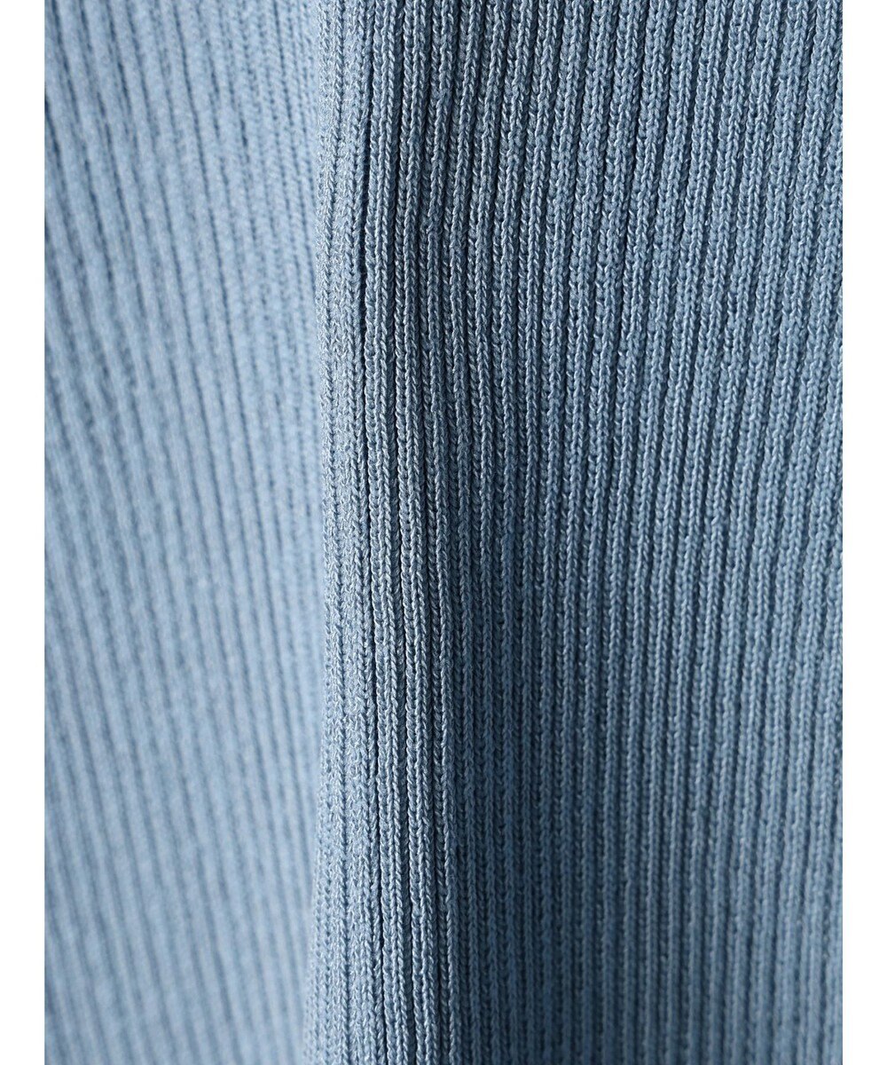 earth music&ecology 袖ポイントニットプルオーバー 