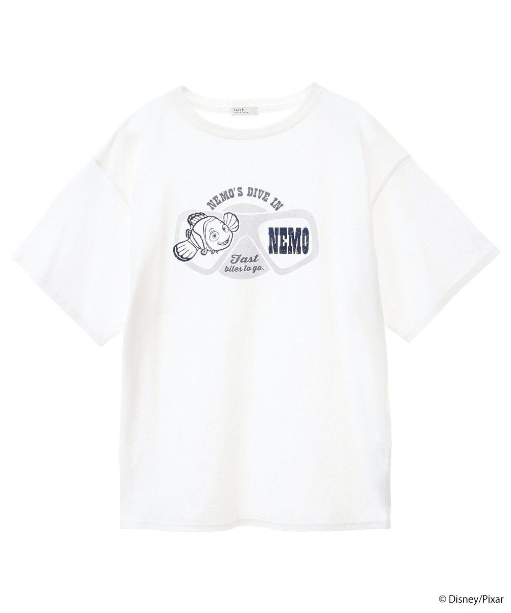 earth music&ecology Ｆｉｎｄｉｎｇ　Ｎｅｍｏ／シリコンプリントＴシャツ 
