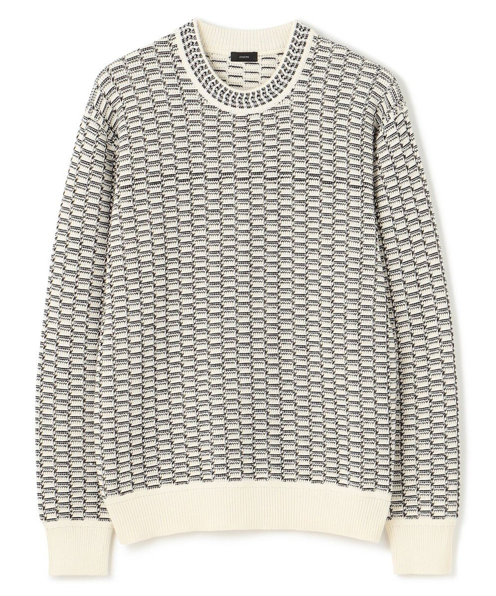 JOSEPH HOMME ツイーリーコットン　ミドルゲージニット　 