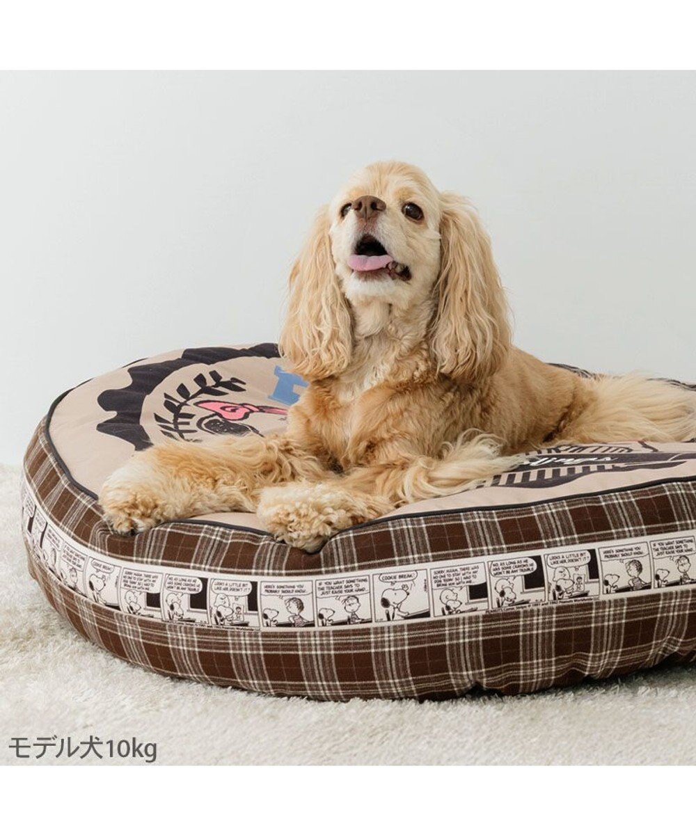 PET PARADISE スヌーピー クッション 《ブラザー》 L 