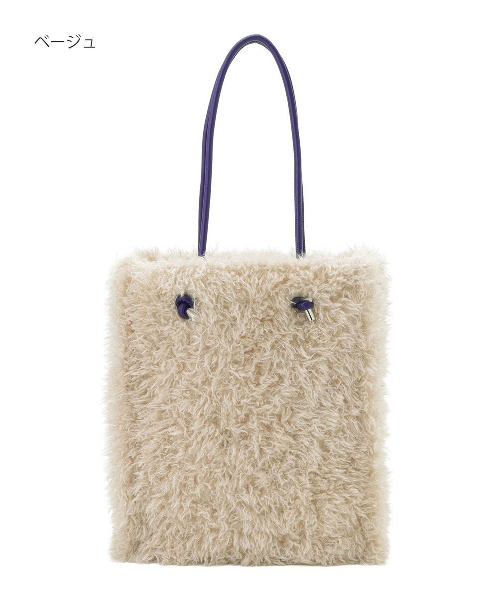 MOONBAT 【ファーバッグ 】トイプードル トートバッグ  フェイクファー 