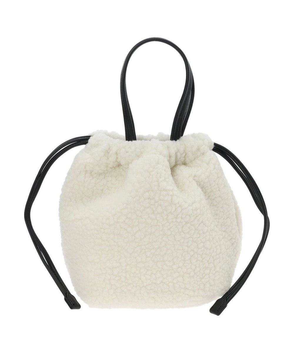 Green Parks ＯＴＯ．ＨＡ．プードルファーハンドバッグ 