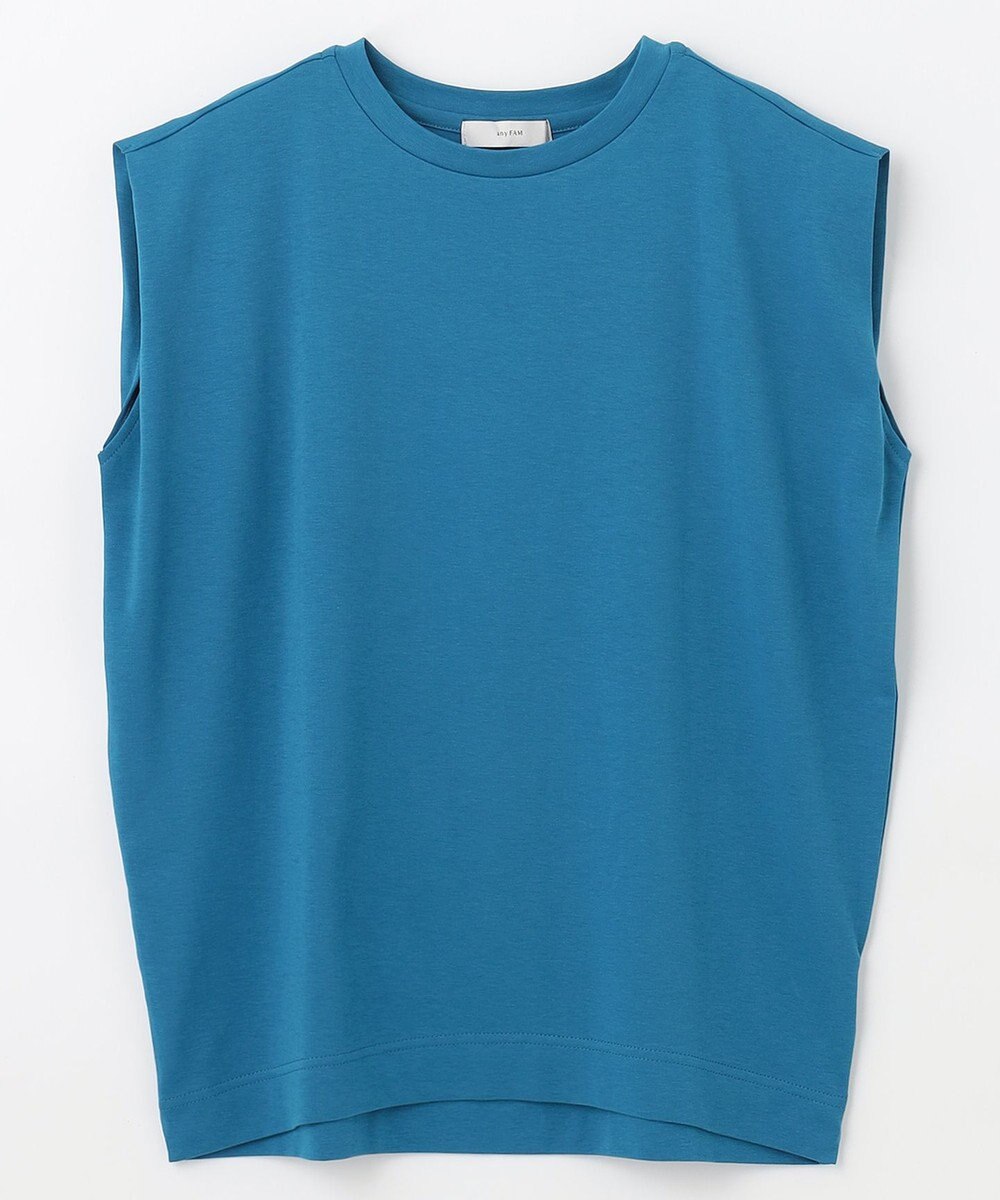 ANY 【接触冷感/UVケア】ビューティベーシックノースリーブタックTシャツ 