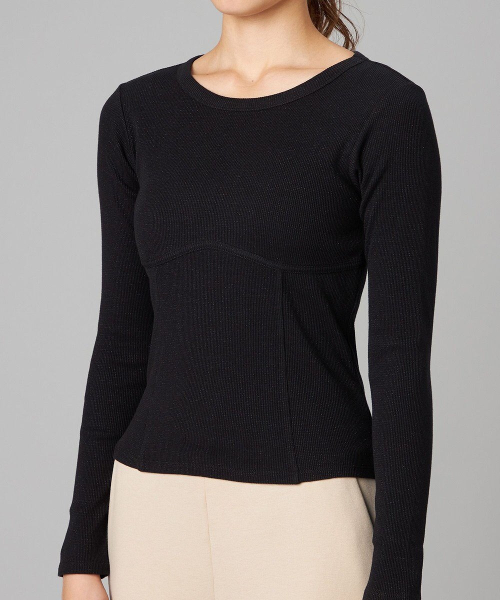 Chacott Chacott BALANCE ホリデーラメロングスリーブTシャツ 