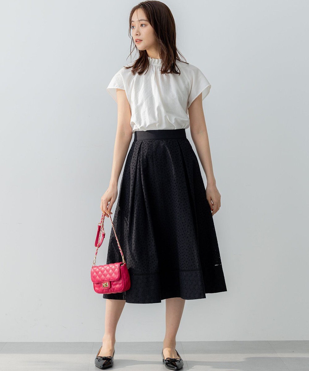 組曲 S エンブロイダリーレース スカート 