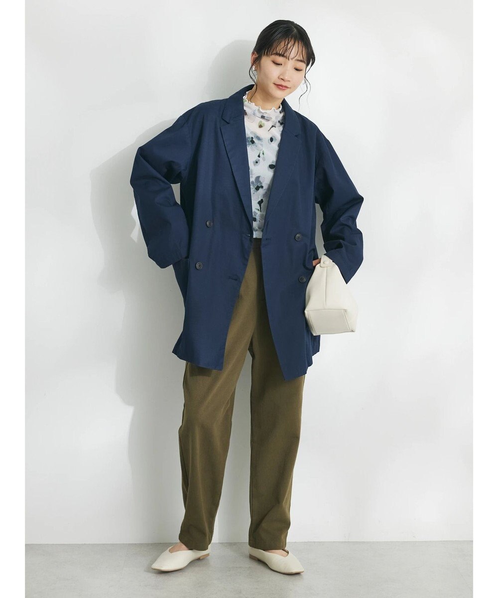 CRAFT STANDARD BOUTIQUE プリント柄スタンドネックプルオーバー 